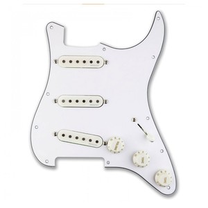 סט פיקאפים כולל פיגארד לחשמלית FISHMAN FLUENCE 3 SINGLE WHITE