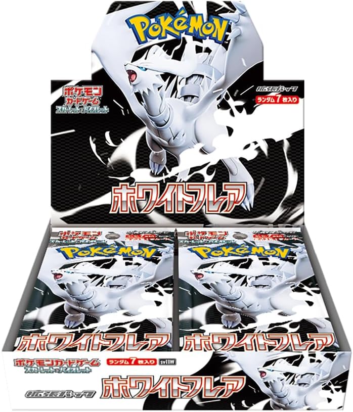קלפי פוקימון Pokemon Card Game Scarlet & Violet Expansion Pack, White Flare, Box TCG
