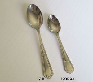 מערכת סכו"ם מכסף דגם ספיר