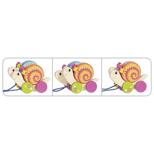 GOKI חלזון משיכה מעץ לגיל שנה ומעלה 54842