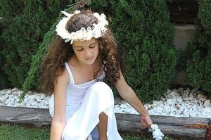 זר פרחים לראש