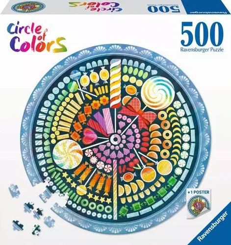 פאזל Ravensburger מעגל צבעים: סוכריות לגילאי 12+