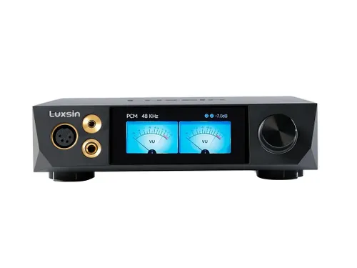 Luxsin X8 ממיר DAC ומגבר אוזניות שולחני עם AI