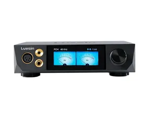 Luxsin X8 ממיר DAC ומגבר אוזניות שולחני עם AI