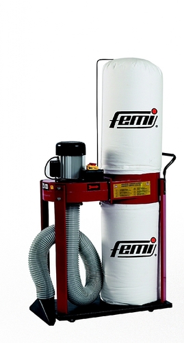 שואב נסורת לנגרות 57 ליטר FEMI -350 PLUS