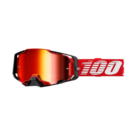 משקפי אבק 100% אדום מראה - ARMEGA 100%