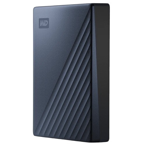 כונן קשיח חיצוני צבע כחול Western Digital WDBFTM0040BBL My Passport 5TB