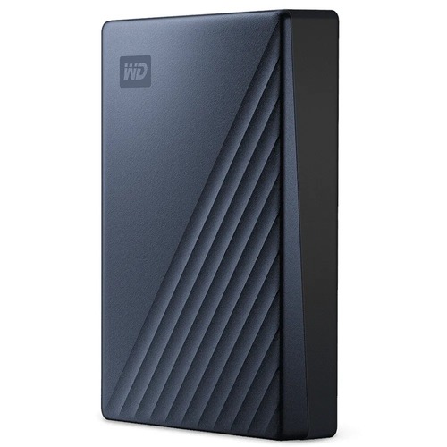 כונן קשיח חיצוני צבע כחול Western Digital WDBFTM0040BBL My Passport 5TB