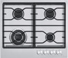 כיריים גז - 4 מבערים LaCasa לה קאסה דגם LCT60FL-IX/MB נירוסטה/ שחור