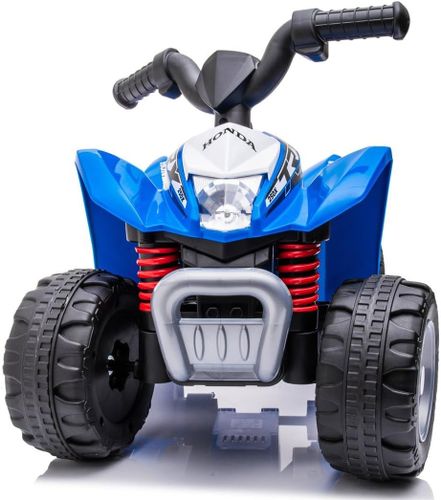 טרקטורון ממונע 6V רחב ויציב לילדים הונדה Quad HONDA ATV עם אורות - כחול