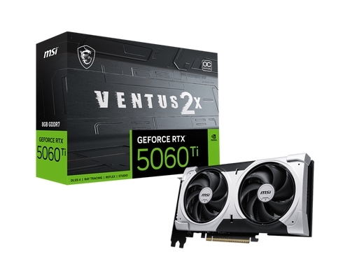 כרטיס מסך | MSI GeForce RTX 5060 Ti 8G VENTUS 2X OC PLUS