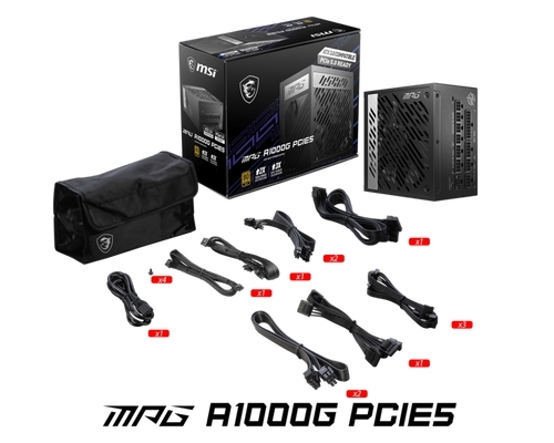 MSI MPG A1000G PCIE5 80+ GOLD