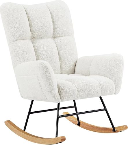 כורסת הנקה נדנדה Rono שמנת Bsmart