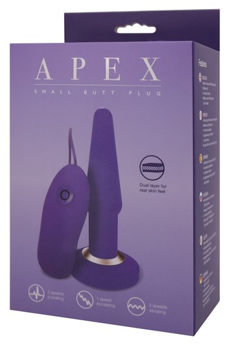 פלאג אנאלי רוטט סגול Seven Creations - Apex
