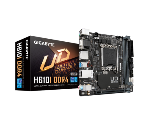 לוח אם | Gigabyte H610i | DDR4 | Mini-ITX | LGA1700 VGA | HDMI 2XDP