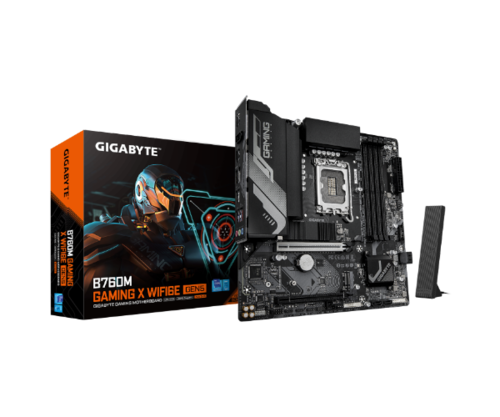 לוח אם | Gigabyte B760M G X WF6E | GEN5 | DDR5 | Micro-ATX | 2.5GB Lan