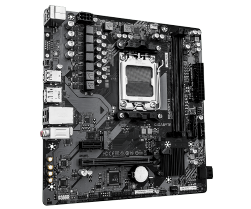 לוח למעבדי | Gigabyte A620M H 2.2 | DDR5 | mATX | DP | HDMI | AM5 AMD