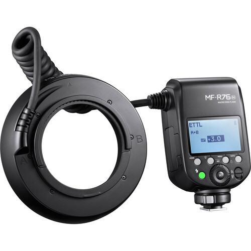 פלאש מאקרו Godox MF-R76N TTL Macro Ring Flash for Nikon