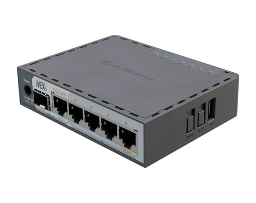 נתב קווי קומפקטי Mikrotik hEX S (2025) דגם E60iUGS