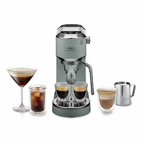 מכונת אספרסו ידנית Delonghi Dedica Duo EC890.GR ירוק פיסטוק