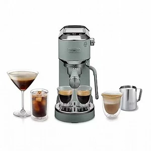 מכונת אספרסו ידנית Delonghi Dedica Duo EC890.GR ירוק פיסטוק