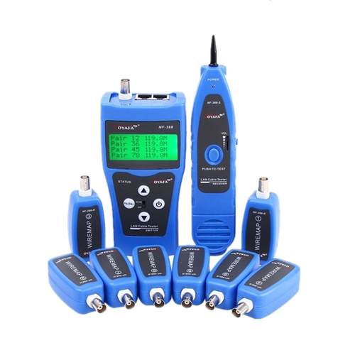 Network Tester w/Tracker & 8 Remotes
