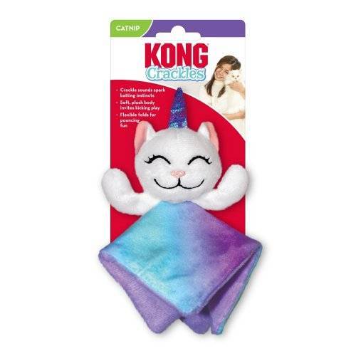צעצוע לחתול קונג שמיכי מילוי קטניפ | KONG Refillables Cat Cuddle Blanket Toy