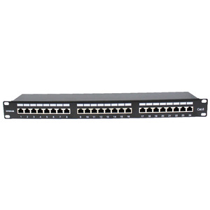 Luggar Patch Panel CAT6 24Ports STP Lugggar