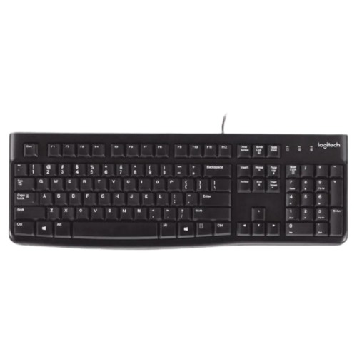 מקלדת חוטית Logitech K120