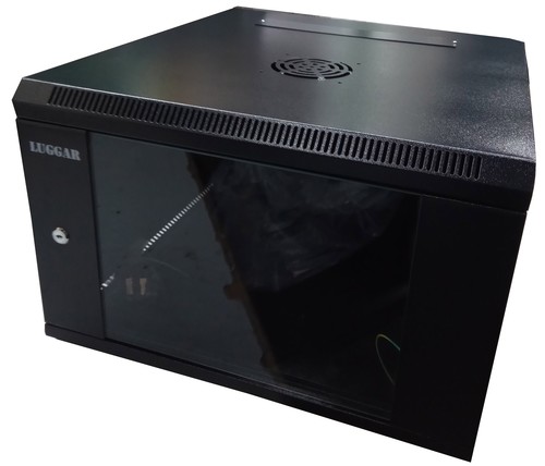 ארון תקשורת 6U Wall Cabinet 550×600 Black