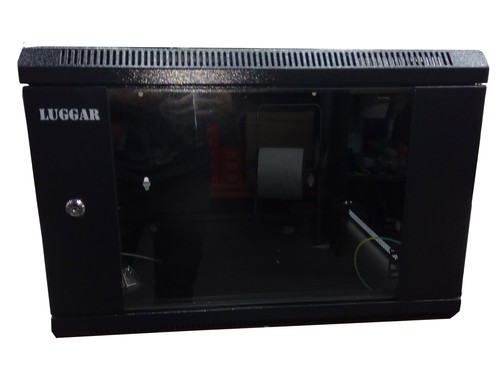 ארון תקשורת 6U Wall Cabinet 550×600 Black