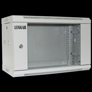 ארון תקשורת 6U Wall Cabinet 550×300 Gray Lugggar