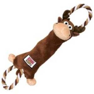צעצוע לכלב קונג אייל רך מצפצף | KONG Wild Knots Elk Dog Toy