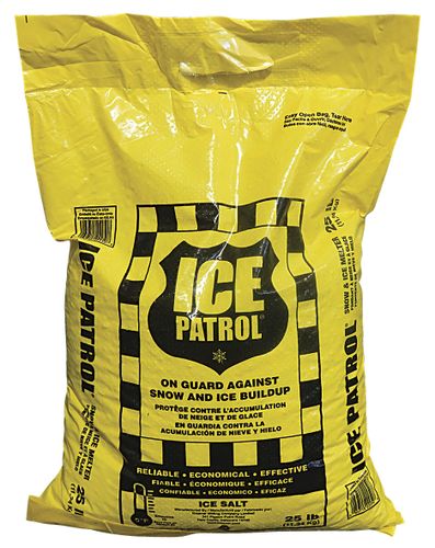 Rock Salt, Sodium Chloride, 25 lb Bag