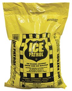 Rock Salt, Sodium Chloride, 25 lb Bag