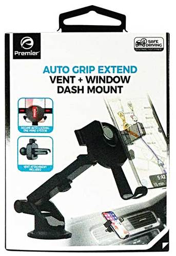 Phone Holder | Extendable Vent + Dash + Window Mount