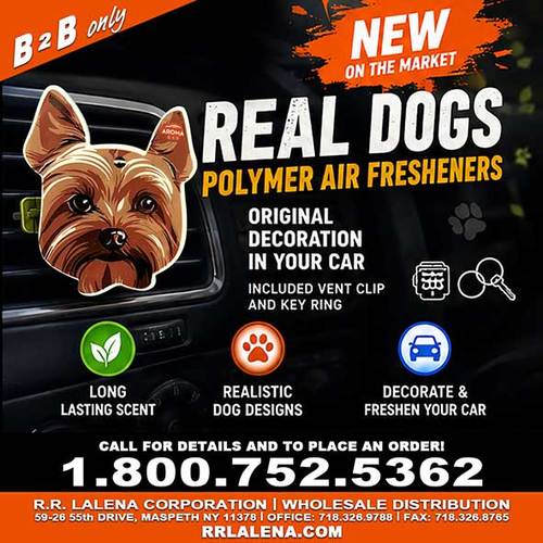 REAL DOGS | Car Vent Clip Air Fresheners