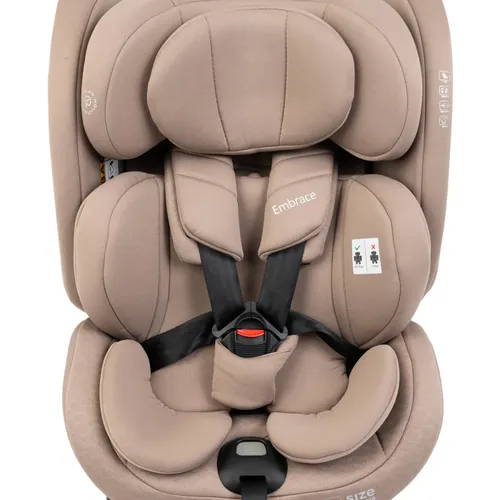 כסא בטיחות המתאים מלידה והופך לבוסטר Embrace - בז' Beige