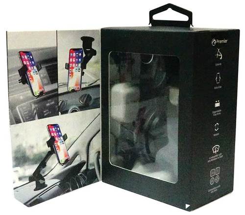 Phone Holder | Extendable Vent + Dash + Window Mount