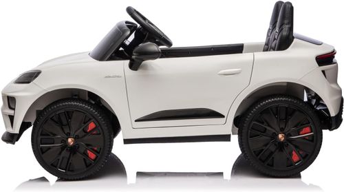 ג'יפ ממונע 12V לילדים פורשה מקאן Porsche Macan עם שלט חכם והנעה 4X4 - לבן