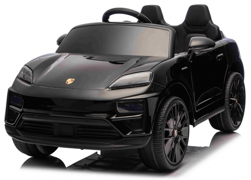 ג'יפ ממונע 12V לילדים פורשה מקאן Porsche Macan עם שלט חכם והנעה 4X4 - שחור