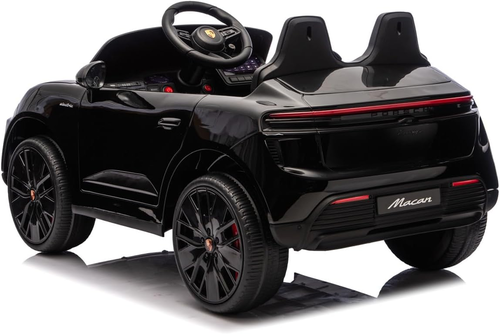 ג'יפ ממונע 12V לילדים פורשה מקאן Porsche Macan עם שלט חכם והנעה 4X4 - שחור