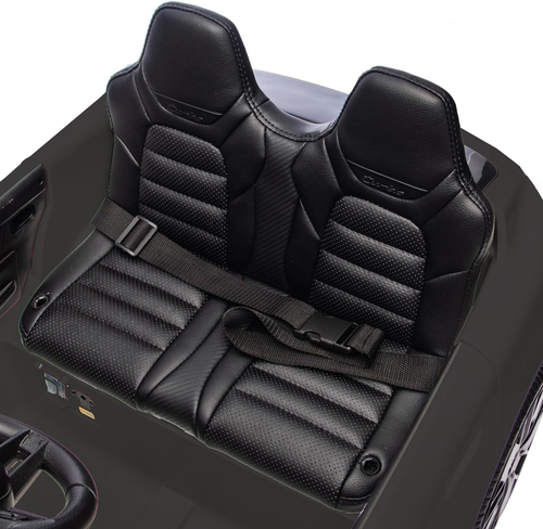 ג'יפ ממונע 12V לילדים פורשה מקאן Porsche Macan עם שלט חכם והנעה 4X4 - שחור