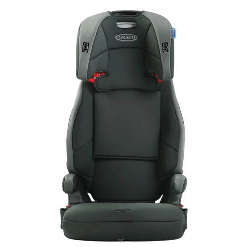 בוסטר רצועות ISOFIX הופך לבוסטר ללא גב Tranzitions אפור Graco Saville 