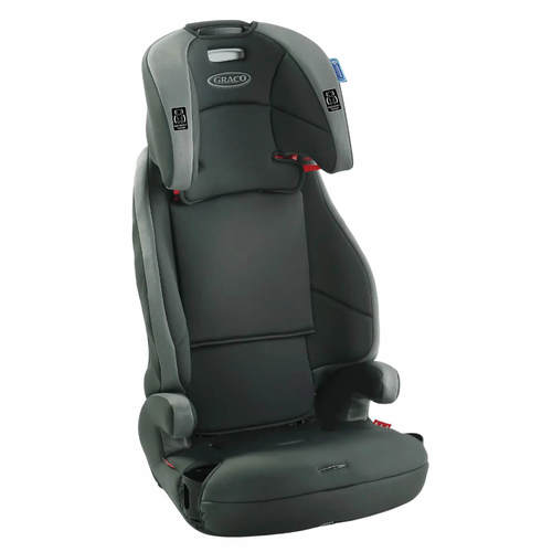 בוסטר רצועות ISOFIX הופך לבוסטר ללא גב Tranzitions אפור Graco Saville 