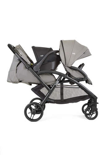 עגלת אחים Evalite Duo אפור Joie