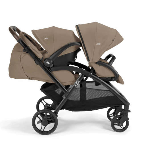 עגלת אחים Evalite Duo חום Joie