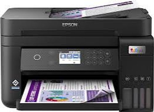מדפסת הזרקת דיו משולבת ECO TANK EPSON L6270 הדפסה, סריקה והעתקה