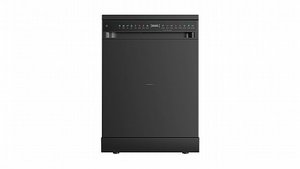 מדיח כלים רחב BL2816B זכוכית שחורה בלרס 82649 BELLERS