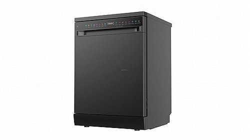 מדיח כלים רחב BL2816B זכוכית שחורה בלרס 82649 BELLERS